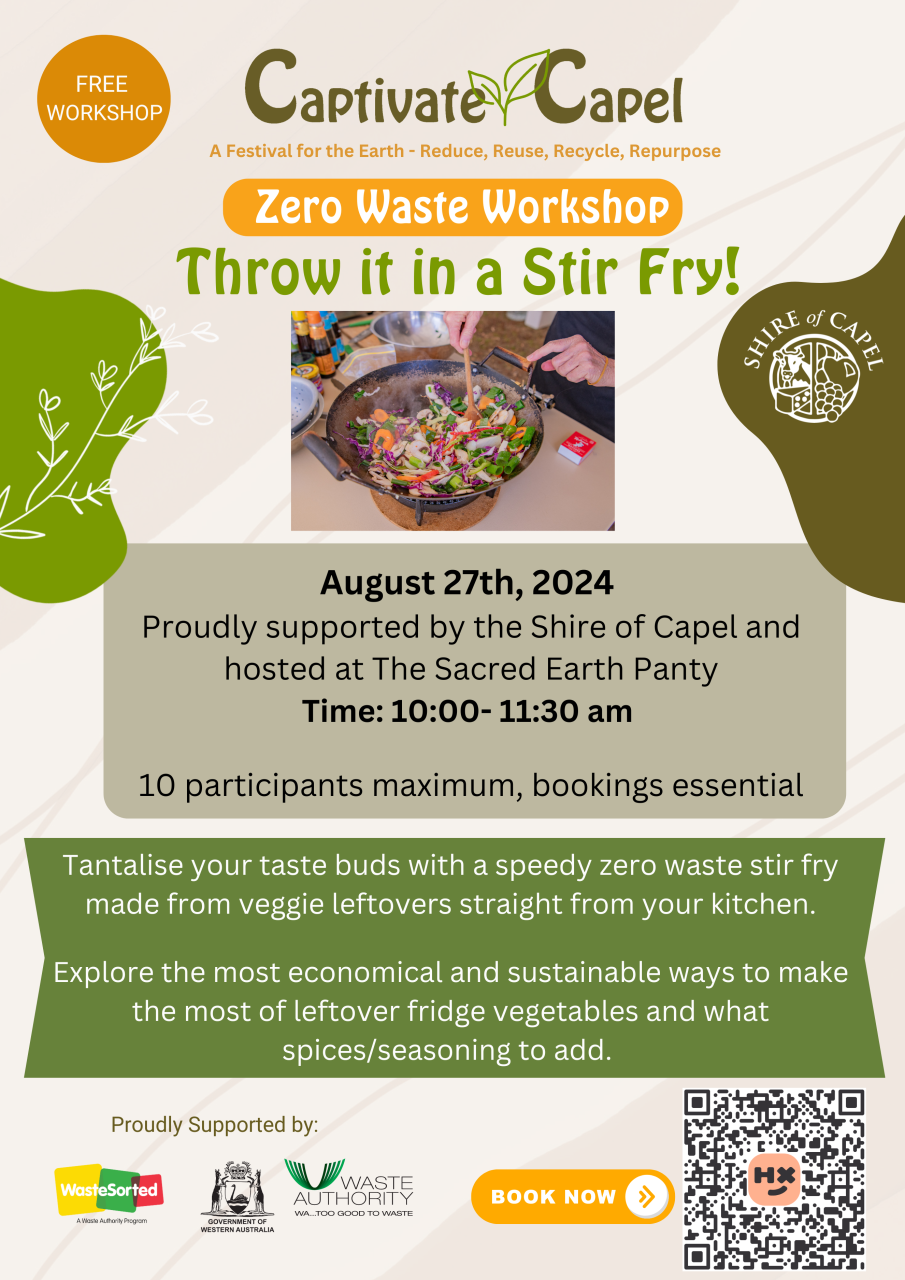 Zero Waste Workshop- Throw It in Stir Fry!