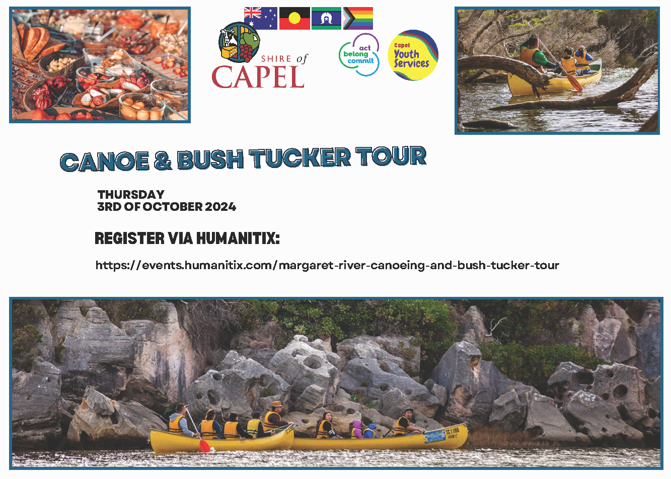 Inzone- Margaret River Canoeing & Bush Tucker Tour.