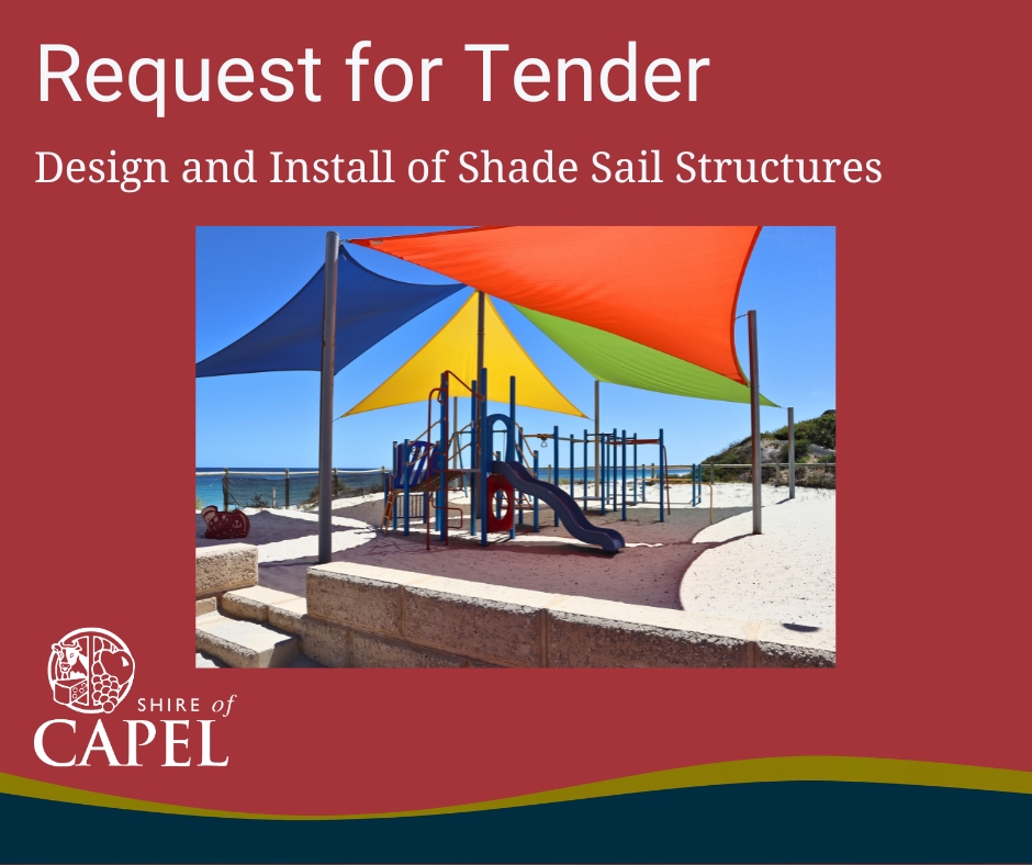Tender 24-07 Design and Install of Shade Sail Structures